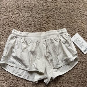 lululemon athletica White Athletic Shorts